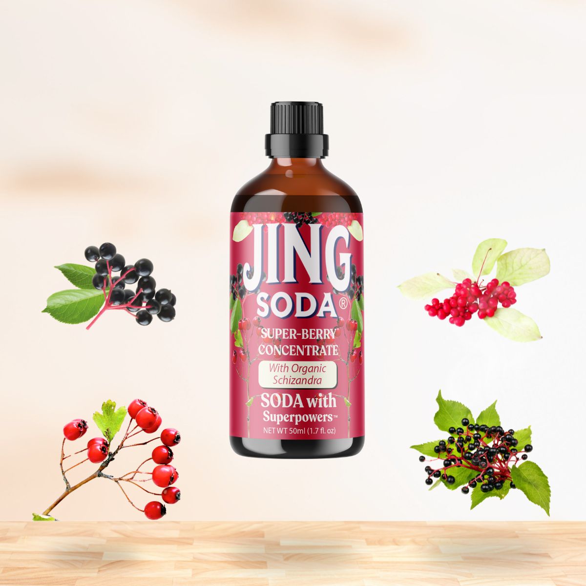 Jing Soda® Super Berry