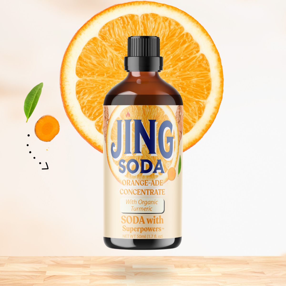 Jing Soda® Turmeric Orange