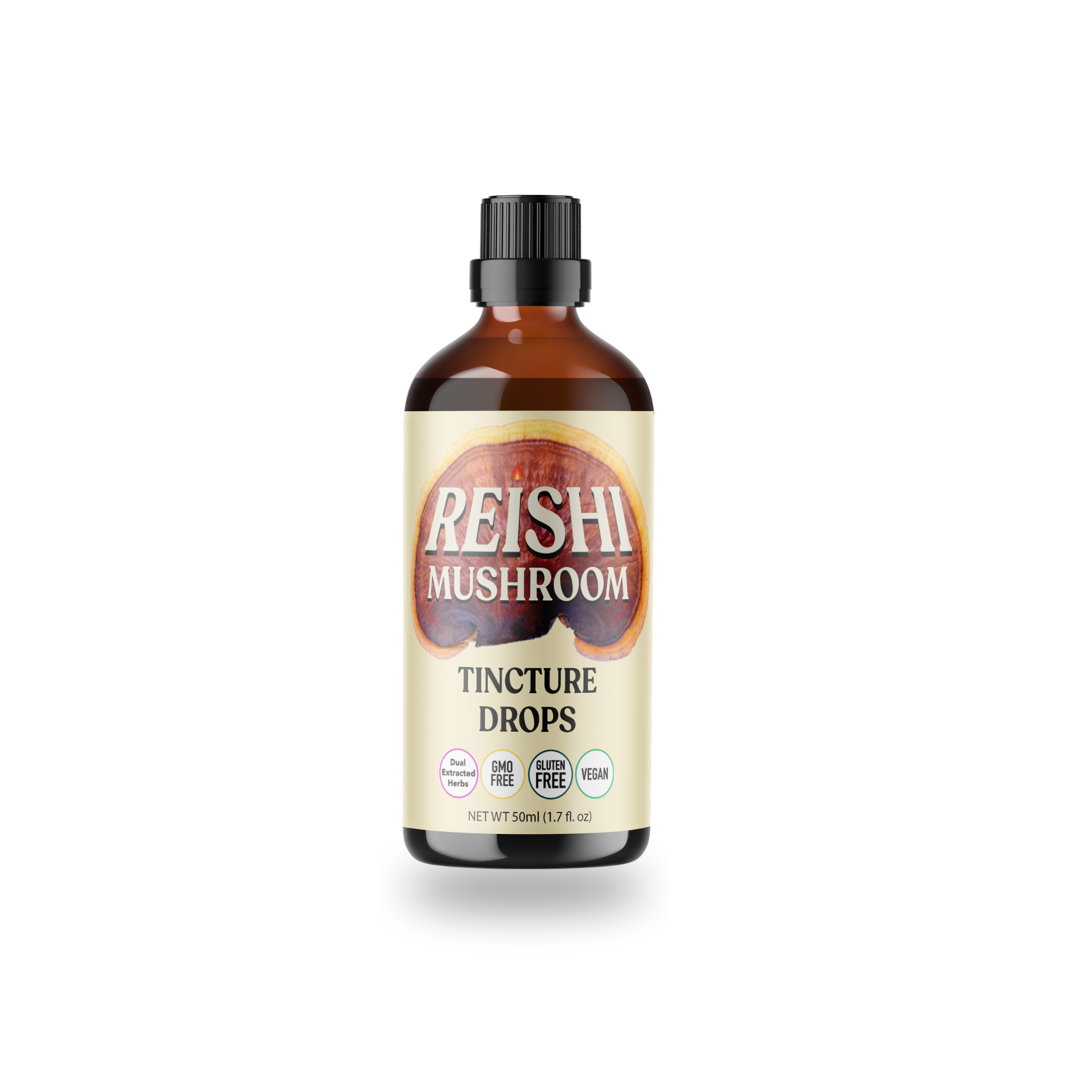 Organic Reishi Extract Tincture Drops