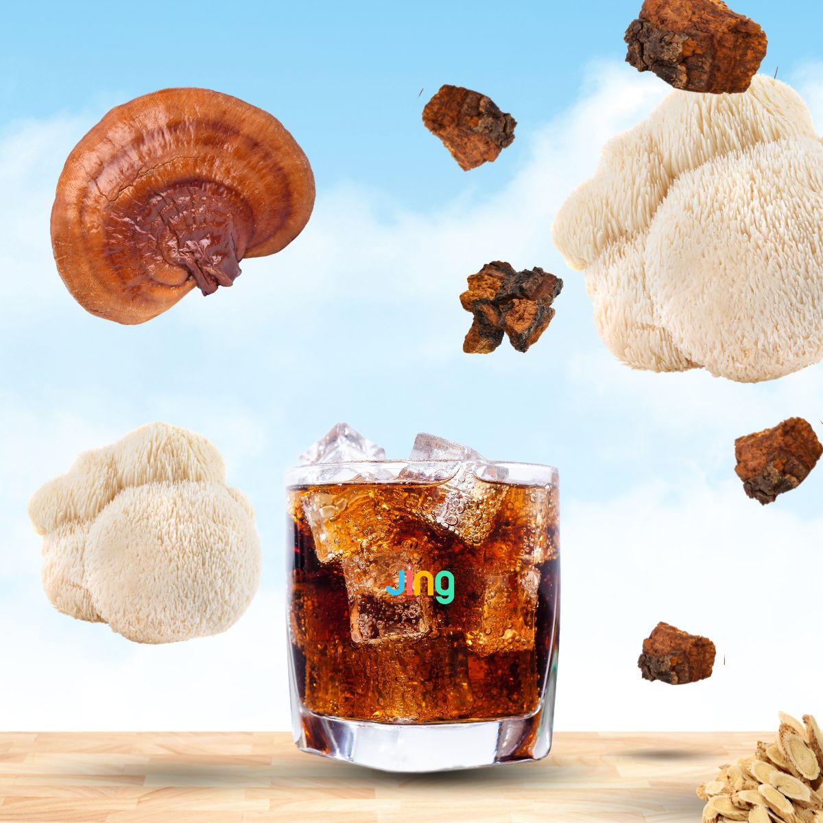 Super Herb Cola with Monk Fruit