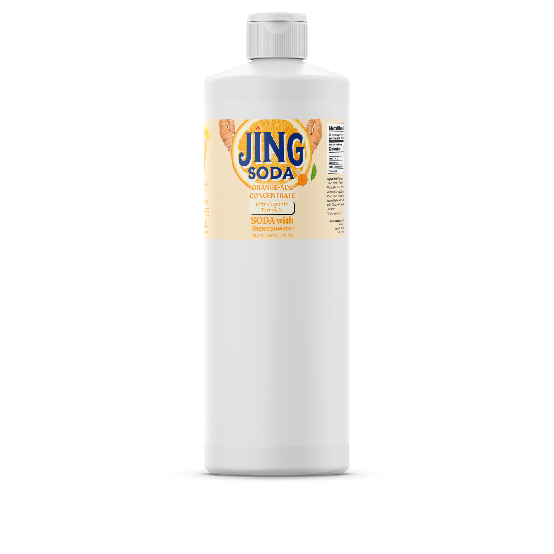Jing Soda® Orange Ade, 32oz
